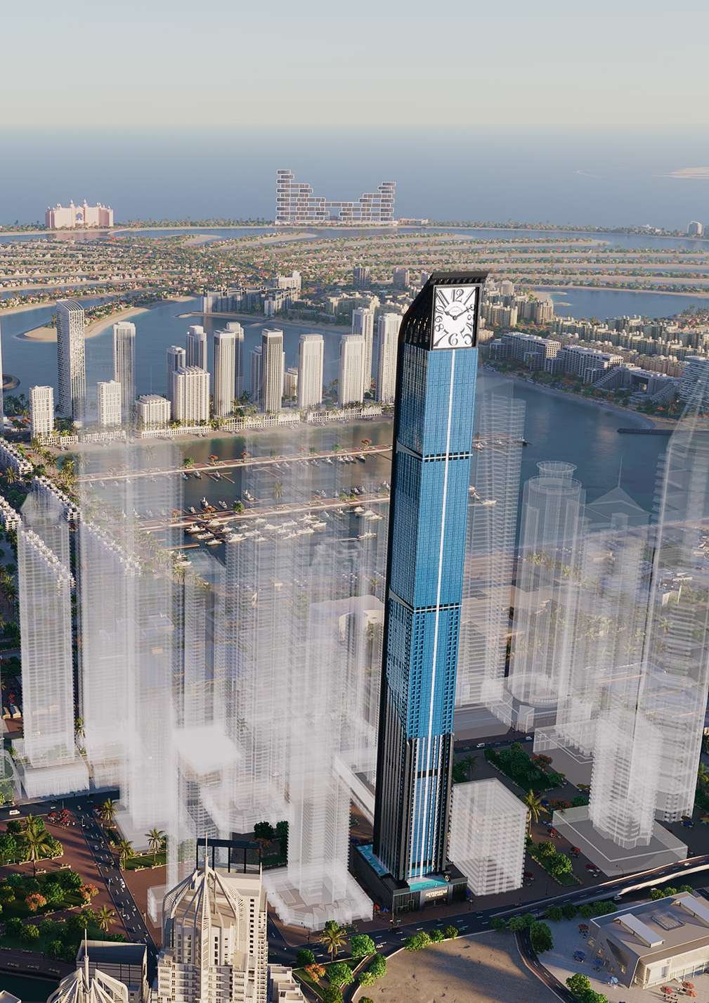 Franck Muller Aeternitas Tower in Dubai Marina