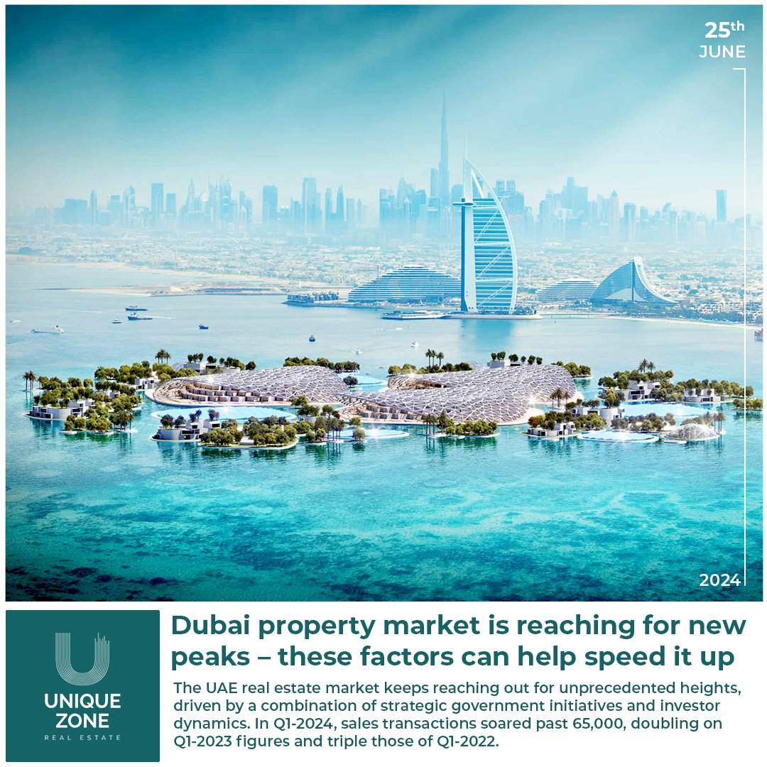 UAE Real Estate Market Soars to New Heights in Q1-2024