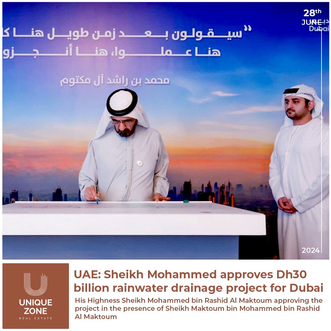 Dubai: A Dh30 billion project has been approved to develop the emirate’s rain drainage network.